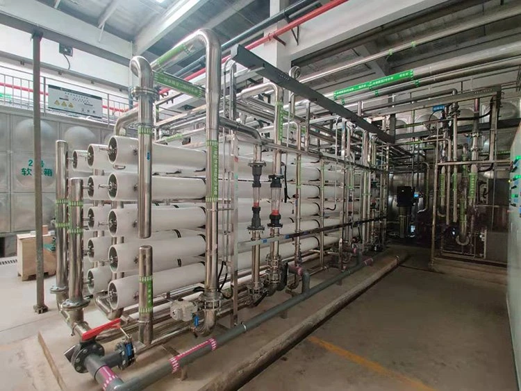 Pure Water Generation System For Reaction Cooling